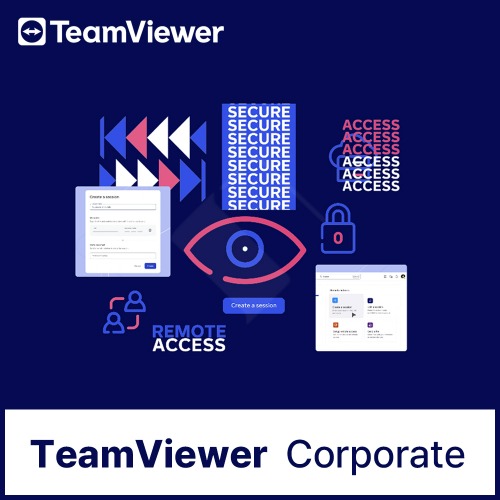 TeamViewer 15 Corporate 팀뷰어 코퍼레이트 1년 라이선스 [갱신] (3채널/30계정/원격지원솔루션)